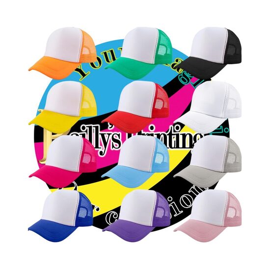 White-front net cap